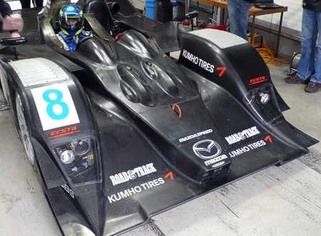 Az MZR 2.3 DISI ismét újabb szerepkörben bizonyíthat, a Lola B07/40 LMP2 versenyautó motorterében