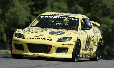 A Mazda RX-8 ST szériás versenyautó részletes bemutatója megtalálható a Tuning rovatunkban.