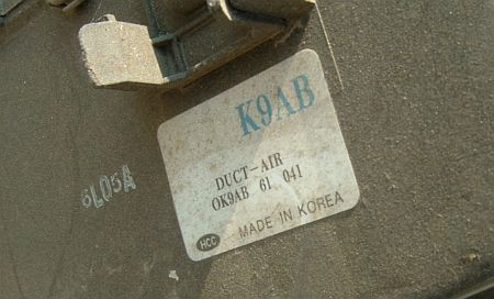 KIA Besta szívócső.