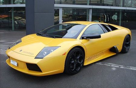 A csodálatos Lamborghini Murcielago.
