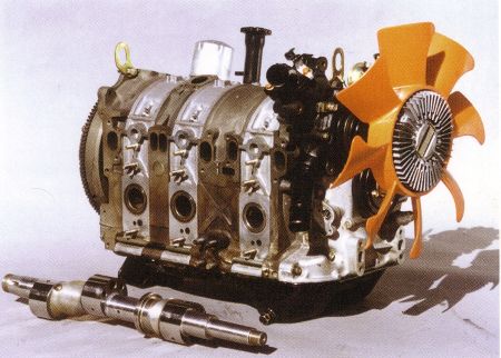 Mazda prototípus 20B wankel motor.