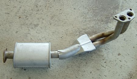 Mazda 323 1980-85 első kipufogó dob. Mazda 323 1980-85 első kipufogó dob.