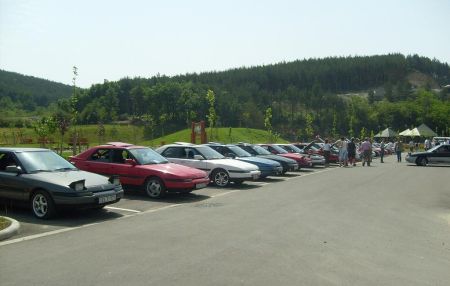 Bukólámpás Mazda 323F (BG) találkozó.