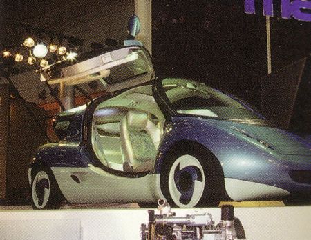 Mazda HR-X koncepció autó.