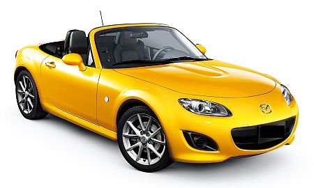 A legújabb generációs Mazda MX-5.
