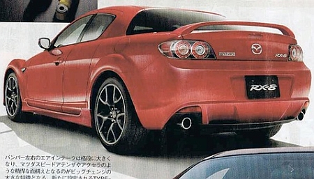 Nehéz lehetett változtatni a Mazda RX-8 sokak által tökéletesnek mondott megjelenésén, de nem mondhatjuk, hogy mellényúlt volna a gyár.