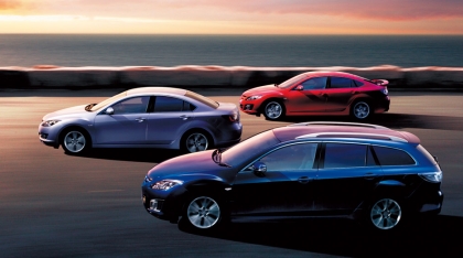 A felkelő nap hazájából érkezik Európába a Mazda6. A felkelő nap hazájából érkezik Európába a Mazda6.