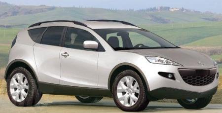 A Mazda CX-5 előzetes tervek szerinti külső megjelenése.
