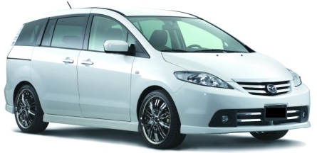 Mazda5, feltünőbb megjelenéssel.