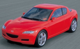 Az egyik utolsó prototípus a Mazda RX-8 végleges formája előtt
