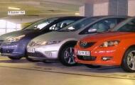 MAZDA3, Citroen C4, Honda Civic, Seat Leon.