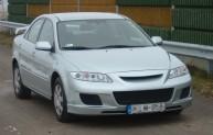 Mazda6 ezüst tuning