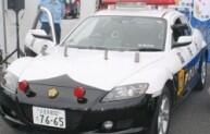 Mazda RX-8 rendőrautó
