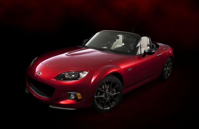 Mazda MX-5 típus, emlékül a 25 évnek.