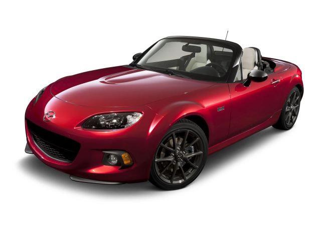 Mazda MX-5 típus, emlékül a 25 évnek.