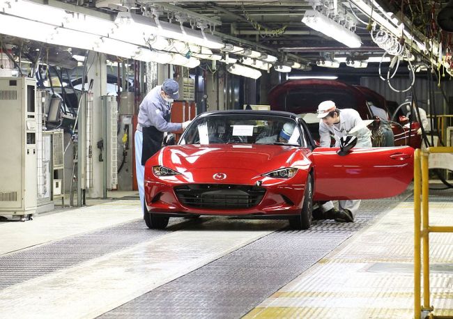 Elkezdődött az új Mazda MX-5 gyártása.