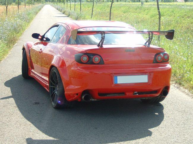 Mazda RX-8 turbó.