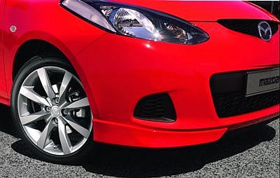 Mazda2 első lökhárító toldat