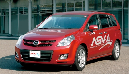 A kísérleti ASV4 biztonsági autó alapját a legutolsó kiadású mazda MPV adja. 
