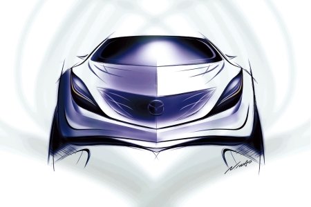 Mazda SUV tanulmány.