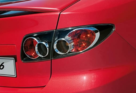 Mazda6 - fekete alapú hátsó lámpa pár: 119341,-Ft