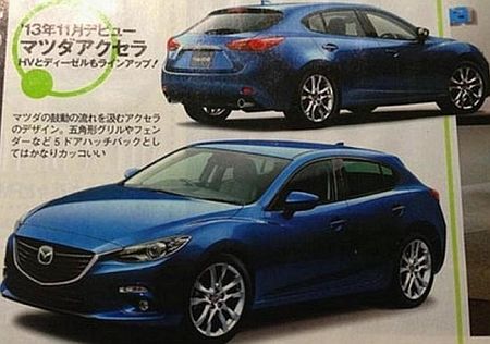 Kiszivárogtak az új Mazda3 fotói?