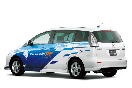 Mazda5 Hydrogen RE hibrid