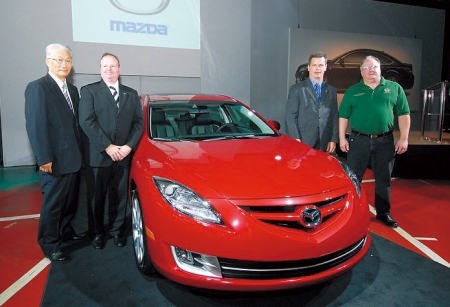 Amerikai Mazda6.