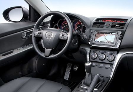 A Mazda6 utastere értékesebb hatást kelt, hiszen Európában ez fontos..