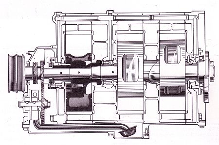 Mazda prototípus 20B wankel motor.