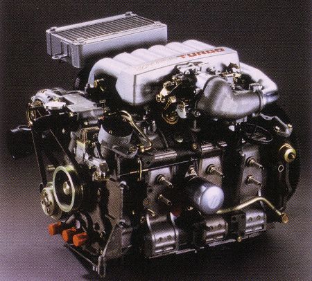 Mazda 20X Turbó prototípus wankel motor.