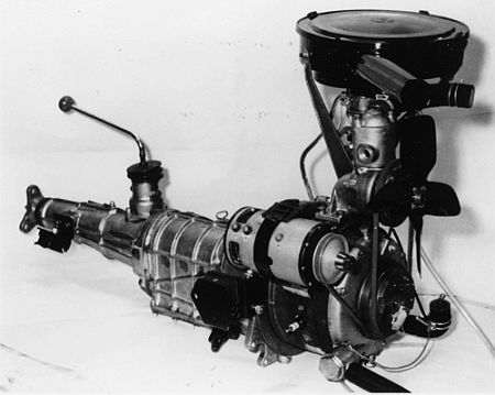 Mazda 40A prototípus wankel motor.