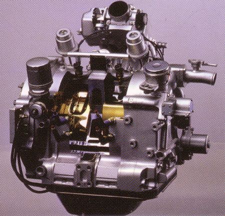 Mazda RE13X prototípus wankel motor.