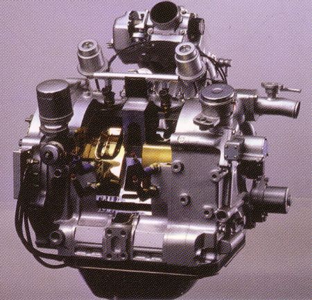 Mazda RE13X prototípus wankel motor.
