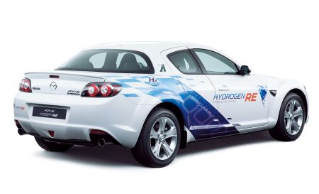 Mazda RX-8 hidrogén hibrid.