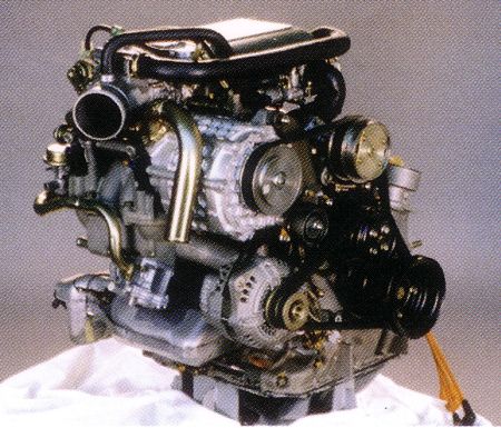 Mazda TISC rendszerű wankel motor.
