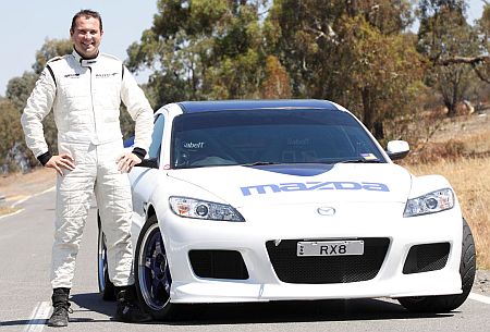 Mazda RX-8 Targa Tasmania Rally.
