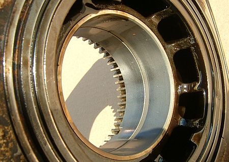 Mazda 13B-MSP Renesis rotor csapágyazása. Mazda 13B-MSP Renesis rotor csapágyazása.